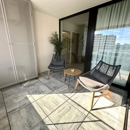 New Modern Near Tipos Arena With Parking Appartement *