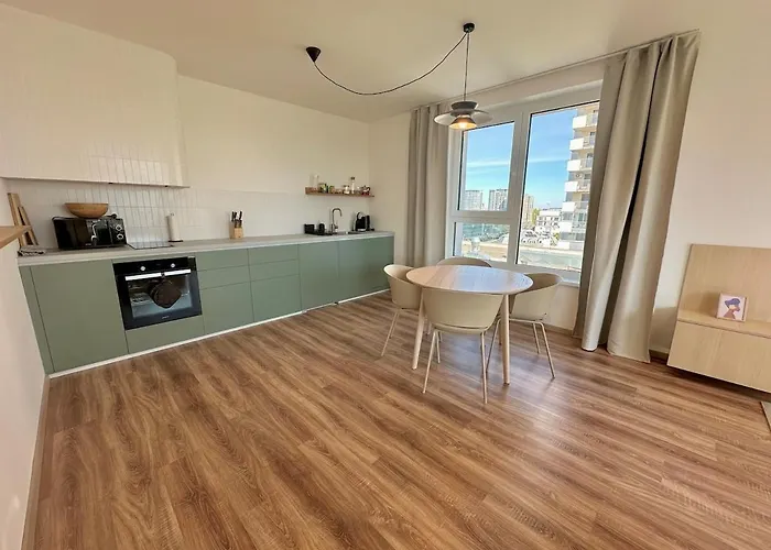 아파트 New Modern Near Tipos Arena With Parking 브라티슬라바